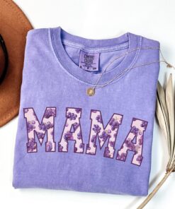 vintage mom shirt for first mothers day gift cute mama t shirt baby announcement new mom shirt in comfort colors wcutk