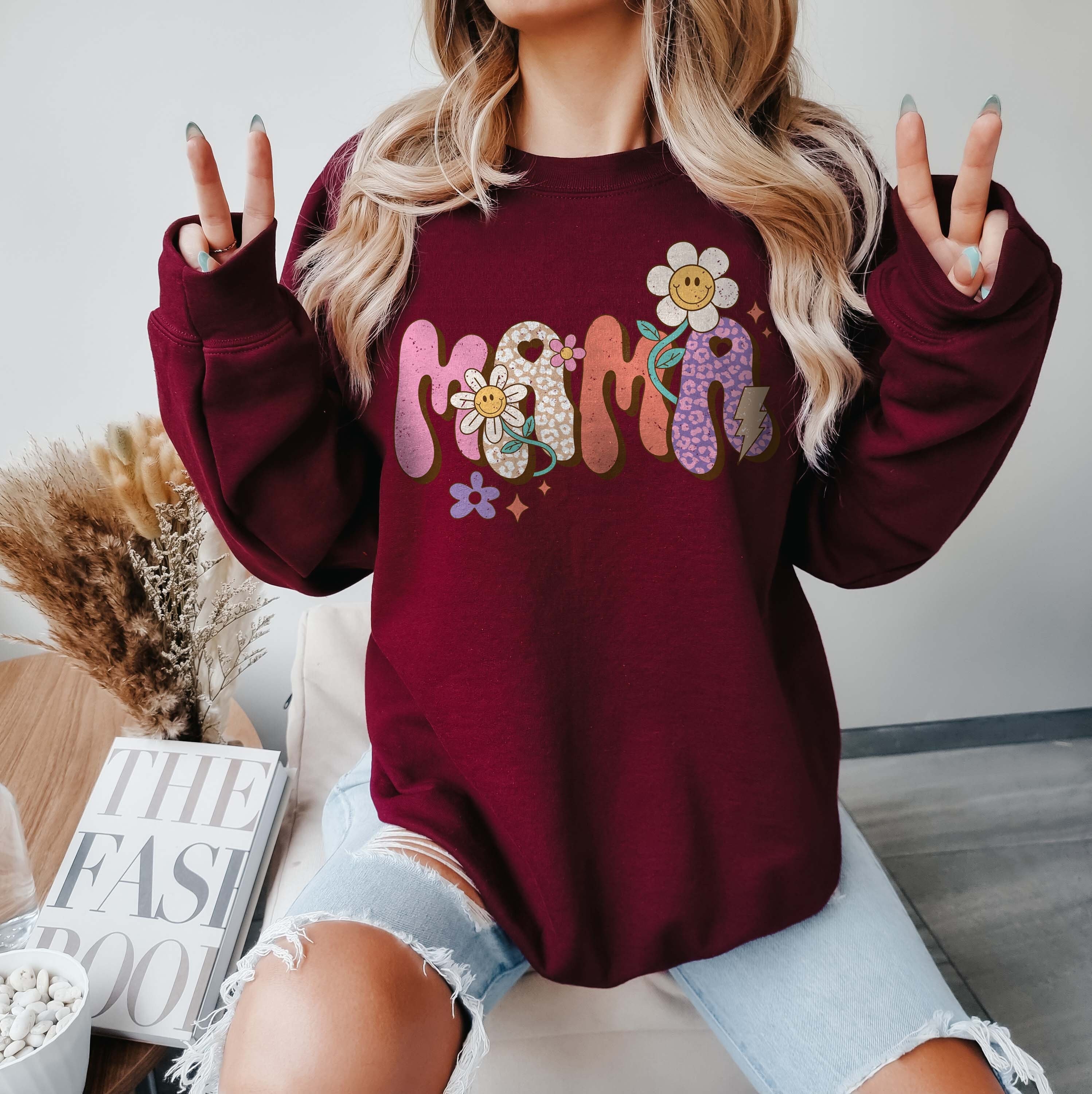 vintage mom sweatshirt cute mama tee for mom life birthday gift happy mothers day funny mom shirt best mom ever t shirt usfmq scaled