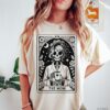 vintage mom tarot card shirt for coffee lovers unisex cute skeleton mom t shirt unique gift for tarot fans ekno9 scaled