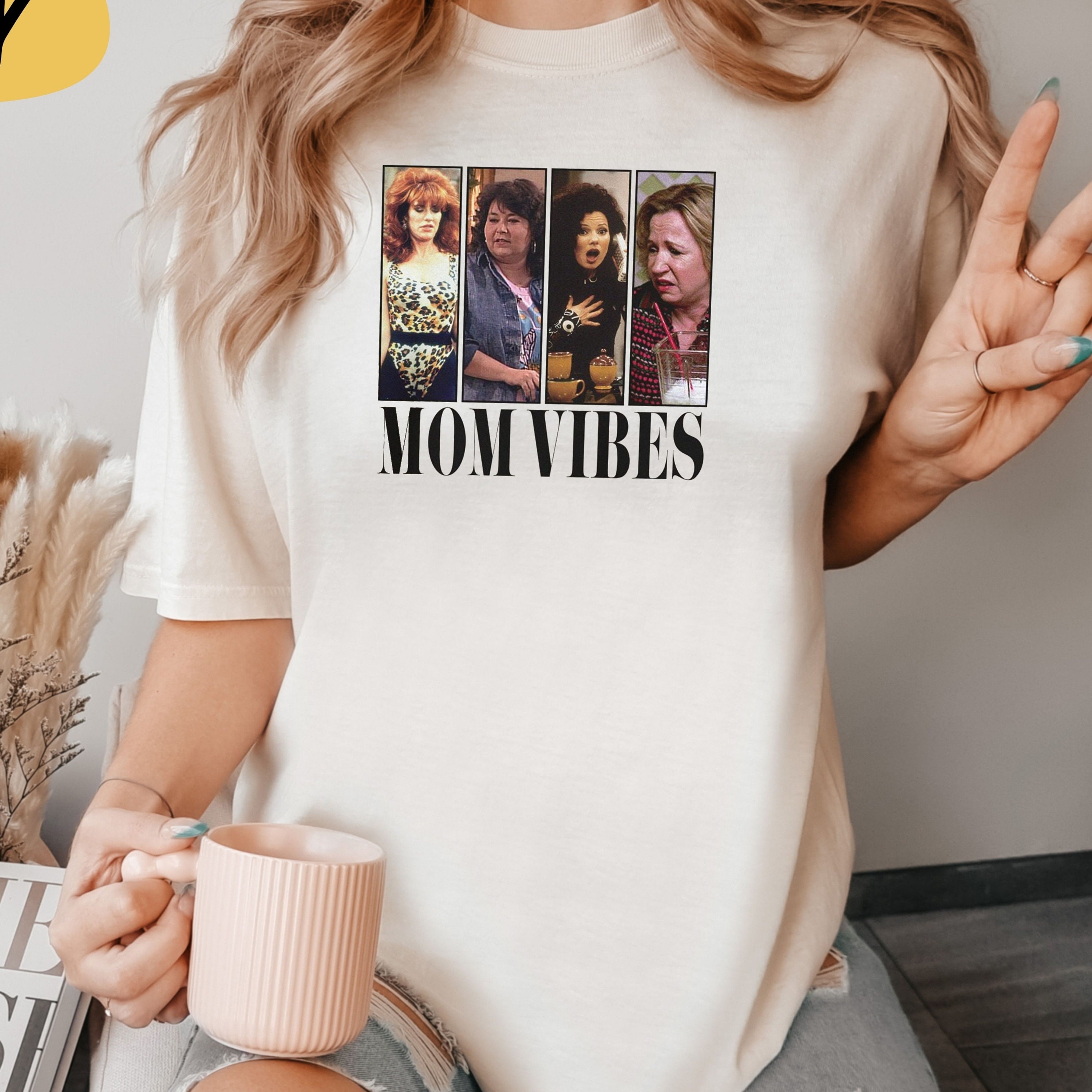 vintage mom vibes t shirt 90s style sitcom mom life shirt funny cool mom tee for mothers day and personalized gifts azk3f scaled