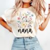 vintage nana shirt with wildflowers grandma t shirt for mothers day unique gifts for new grandma and vintage style mom life fvg1v