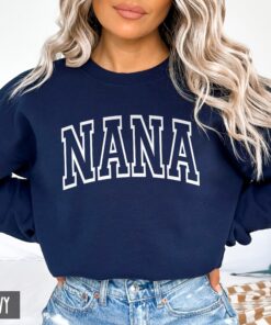 vintage nana sweatshirt for birthday gift cute mothers day gift new nana crewneck retro style grandma apparel y7ffu