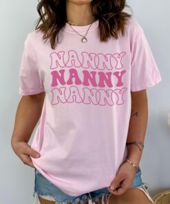 vintage nanny shirt retro grandma shirt personalized mothers day gift nana sweater for nanny and grandma christmas gift dhocg