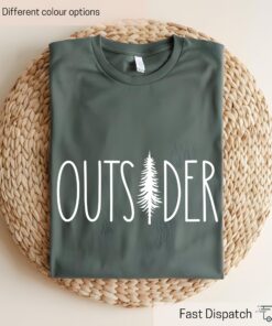 vintage outsider life shirt for nature lovers hiking tee outdoor enthusiast apparel trendy wanderlust t shirt 4s7ea