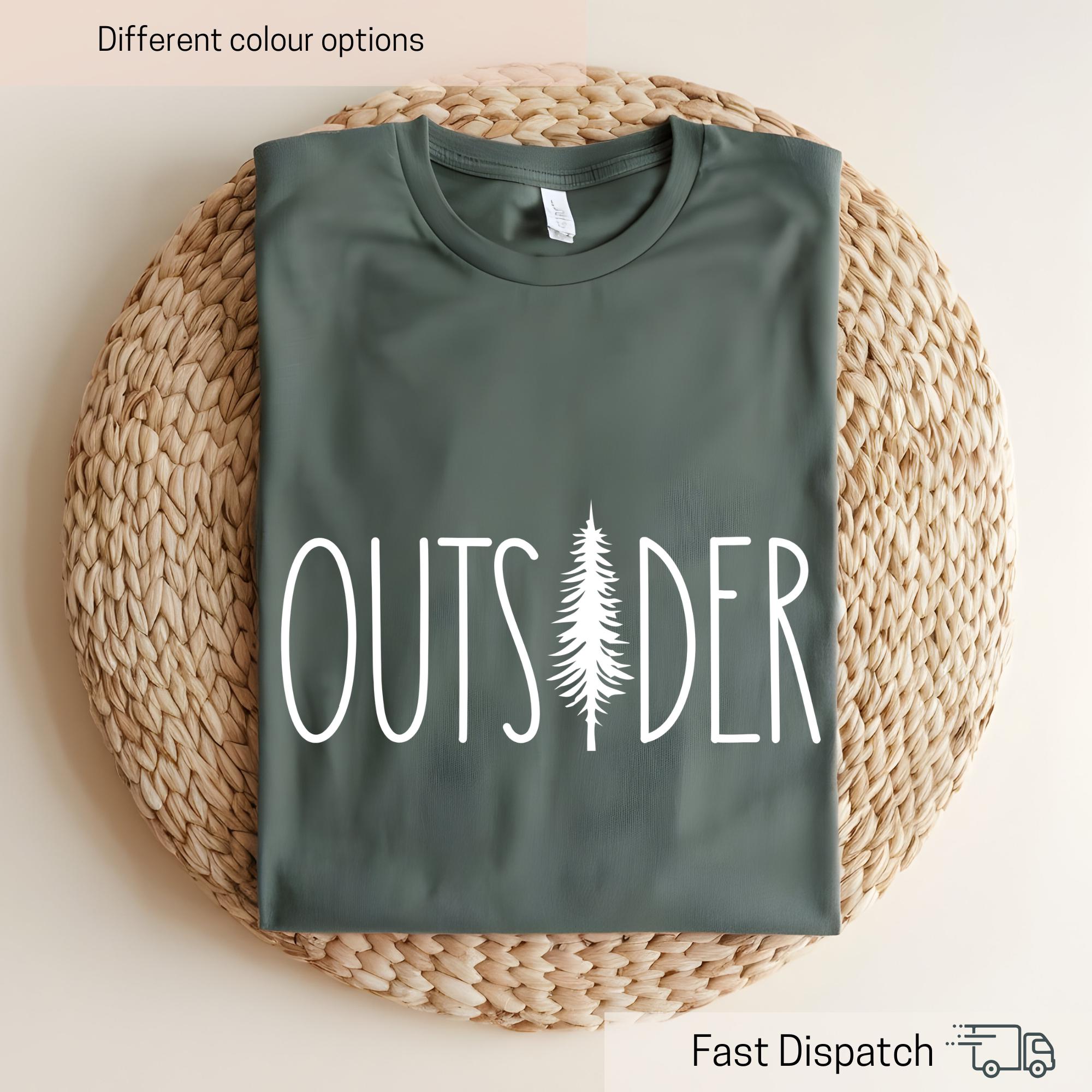 vintage outsider life shirt for nature lovers hiking tee outdoor enthusiast apparel trendy wanderlust t shirt 4s7ea