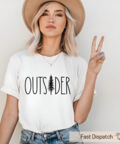 vintage outsider life shirt for nature lovers hiking tee outdoor enthusiast apparel trendy wanderlust t shirt ut9yc