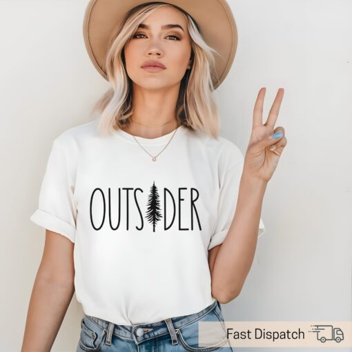 vintage outsider life shirt for nature lovers hiking tee outdoor enthusiast apparel trendy wanderlust t shirt ut9yc