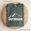 vintage outsider life shirt for outdoor enthusiasts hiking nature tee mountain adventure t shirt uxrfa
