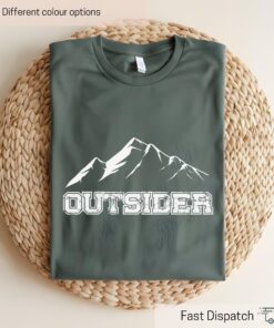 vintage outsider life shirt for outdoor enthusiasts hiking nature tee mountain adventure t shirt uxrfa