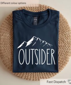 vintage outsider life shirt for outdoor enthusiasts hiking tee nature wanderlust t shirt trendy adventure apparel vqsfh