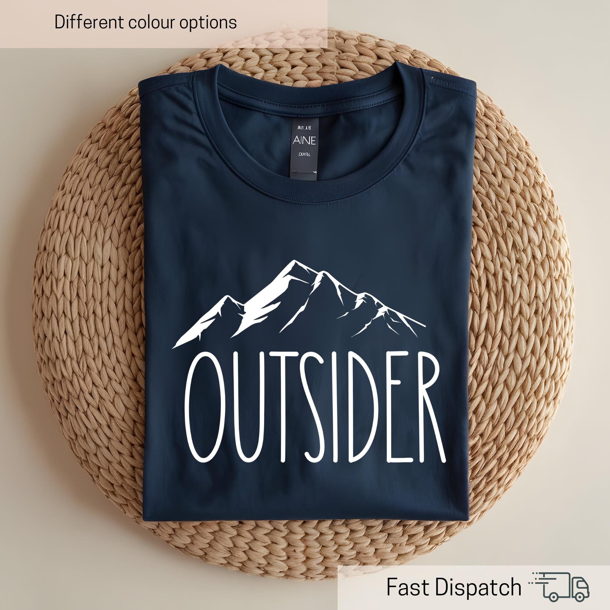 vintage outsider life shirt for outdoor enthusiasts hiking tee nature wanderlust t shirt trendy adventure apparel vqsfh