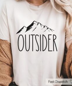 vintage outsider life shirt for outdoor enthusiasts hiking tee nature wanderlust t shirt trendy adventure apparel xvpoq