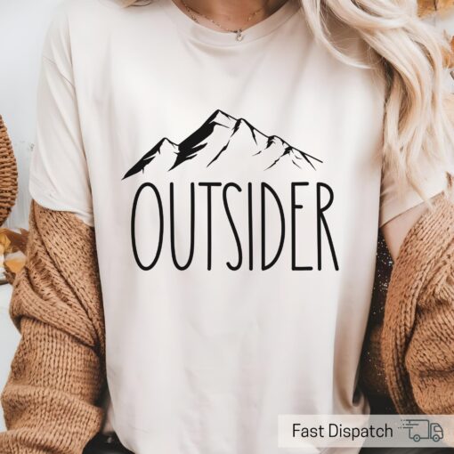vintage outsider life shirt for outdoor enthusiasts hiking tee nature wanderlust t shirt trendy adventure apparel