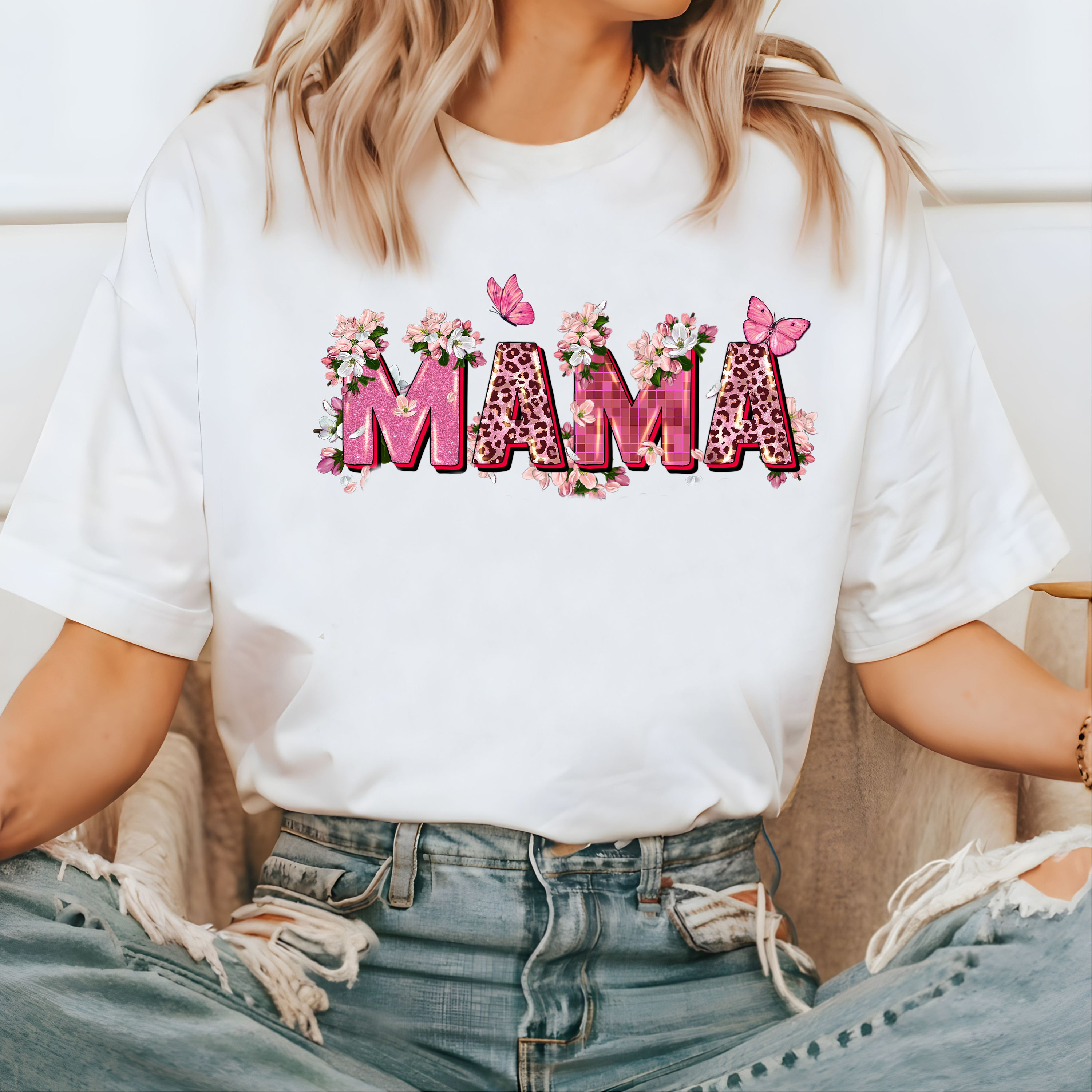 vintage pink flower mama shirt cute mom t shirt for mothers day gift unique flowers design best mom ever shirt i2cjx scaled