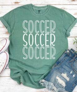vintage soccer mom shirt for fans cute oversized t shirt gift for soccer moms personalized soccer team apparel 3frm5