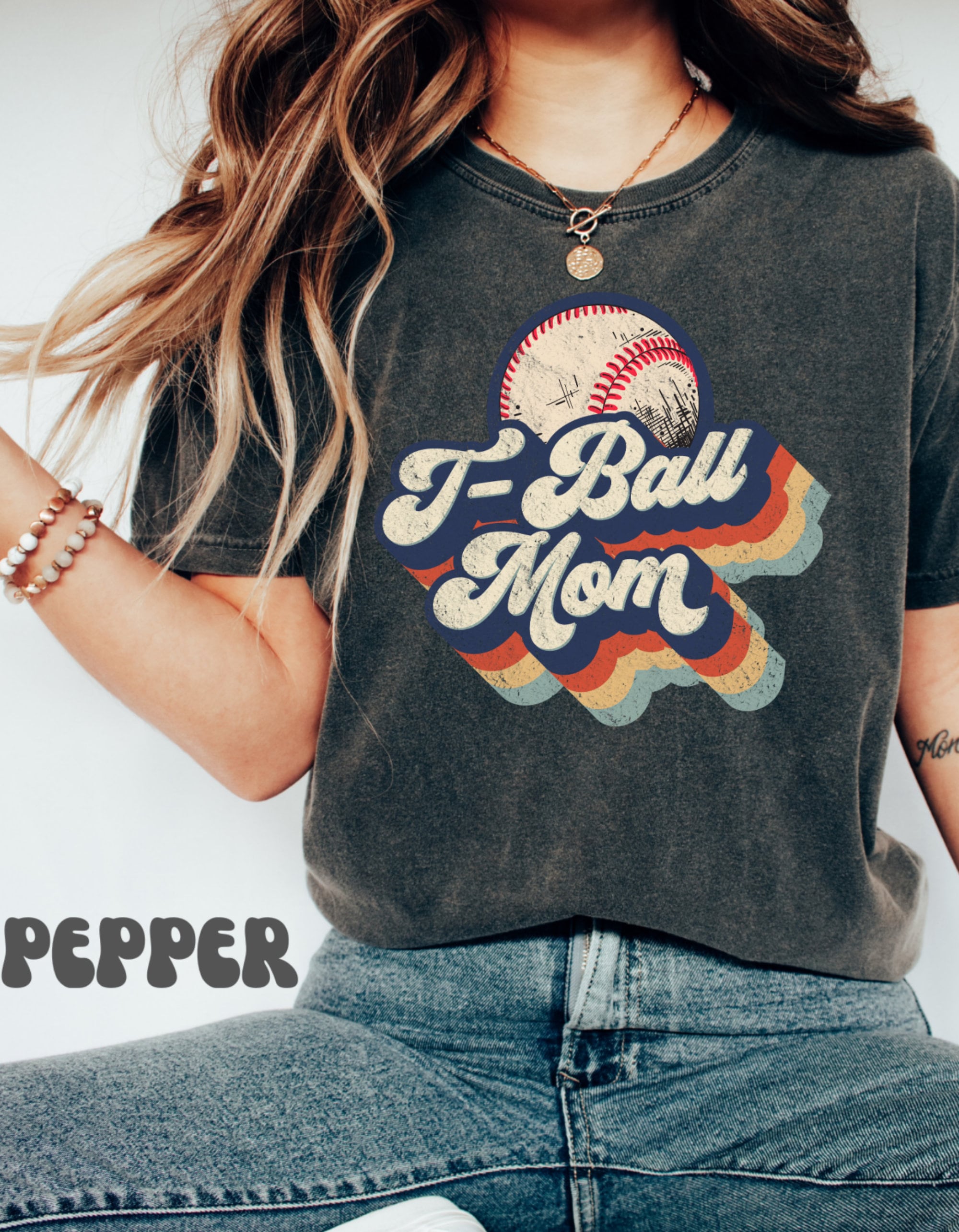 vintage t ball mom shirt retro tee for moms classic t ball league top cute mom life t shirt for mothers day hqnfg scaled