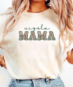 vizsla mom shirt floral dog mama tee for new pet owners mothers day gift wildflower cottagecore style t shirt e2set