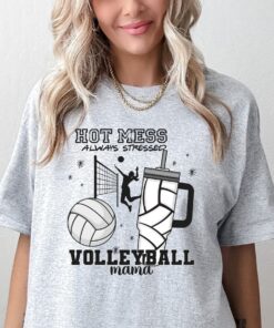 volleyball mama shirt always stressed funny mom life tee volleyball mom gift game day t shirt for mothers day s8vsq