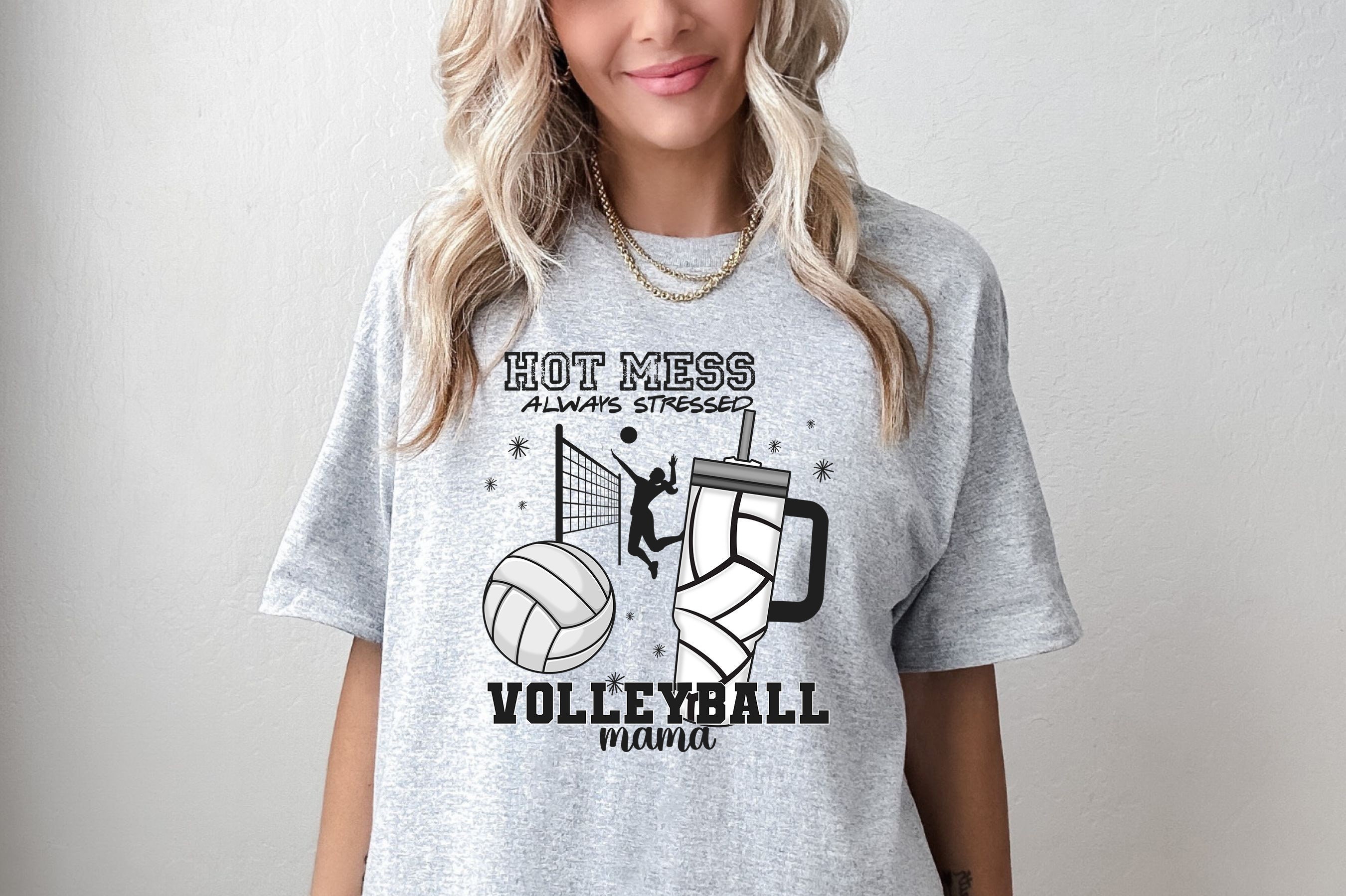 volleyball mama shirt always stressed funny mom life tee volleyball mom gift game day t shirt for mothers day s8vsq scaled