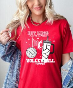 volleyball mama shirt always stressed funny mom life tee volleyball mom gift game day t shirt for mothers day tjt27