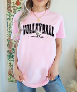 volleyball mom shirt for game day fans personalized sports mom t shirt unique gifts for volleyball players lrfue