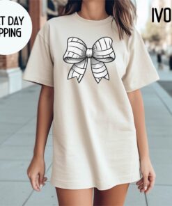 volleyball mom shirt for game day vintage style cute volleyball bow shirt fall volleyball gifts 2on4i