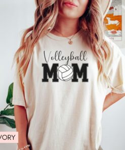 volleyball mom shirt for sports moms game day t shirt comfortable design perfect for volleyball season and mothers day 2av63