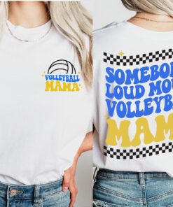 volleyball mom t shirt for game day cute mom life tee somebodys loud mouth volleyball vibes best mom ever shirt 5h8ui