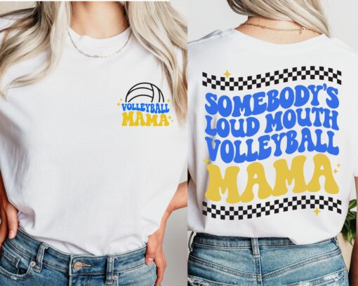 volleyball mom t shirt for game day cute mom life tee somebodys loud mouth volleyball vibes best mom ever shirt 5h8ui scaled