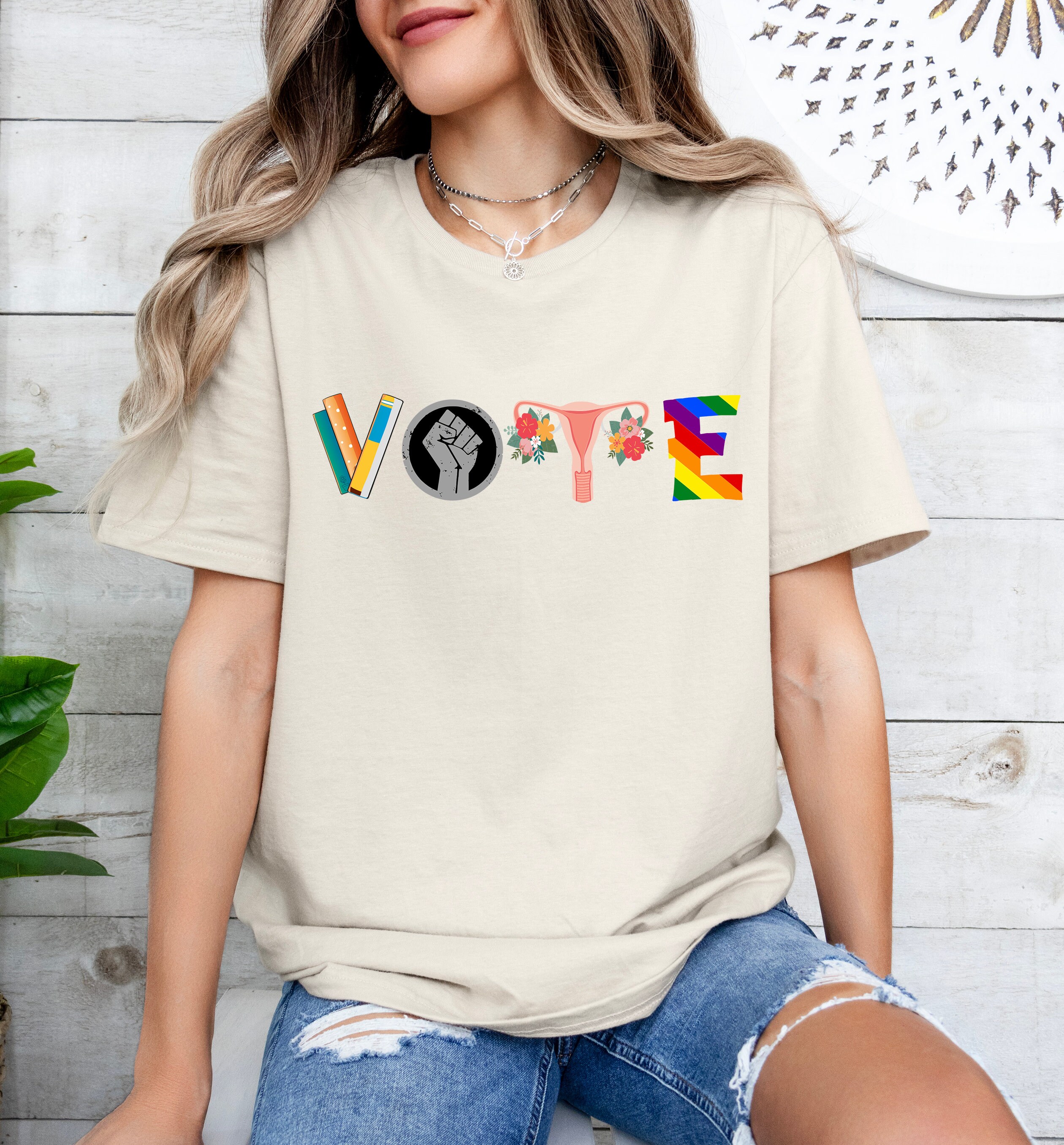 vote banned books t shirt for women political activism reproductive rights apparel womens vote shirt ojg43 scaled