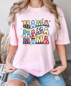 watercolor mama shirt funny mom t shirt leopard design cute mom life shirt best mom ever for mothers day 98gfd