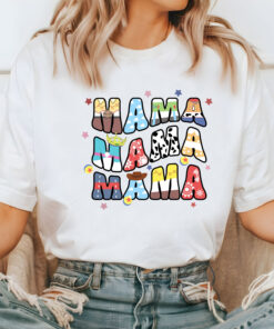 watercolor mama shirt funny mom t shirt leopard design cute mom life shirt best mom ever for mothers day toylo