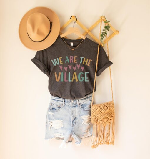 we are the village adoption shirt for gotcha day adoption moms and counselors unique adoption day apparel lkfas