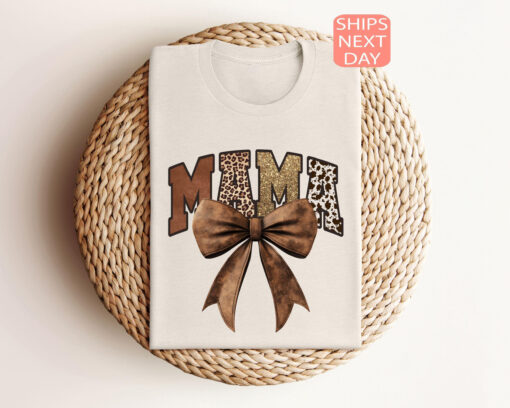 western cowgirl mama shirt with bow design for mothers day gifts cute country mama sweatshirt and hoodie for new moms ieefq