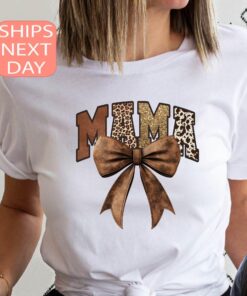 western cowgirl mama shirt with bow design for mothers day gifts cute country mama sweatshirt and hoodie for new moms tu9o7