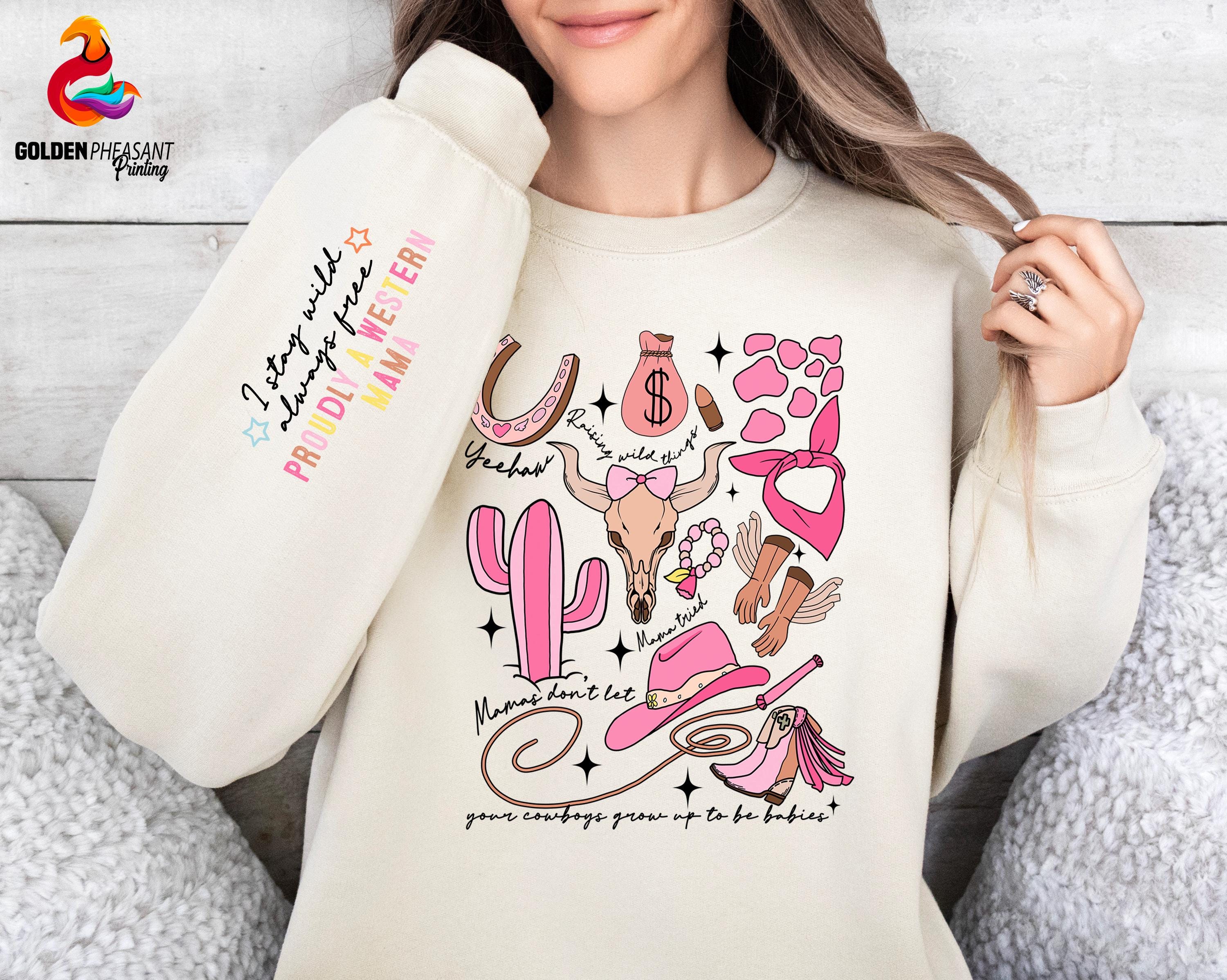 western mama sweatshirt i stay wild cowgirl mama shirt cute mom gift for mothers day funny mom life apparel xhjho scaled