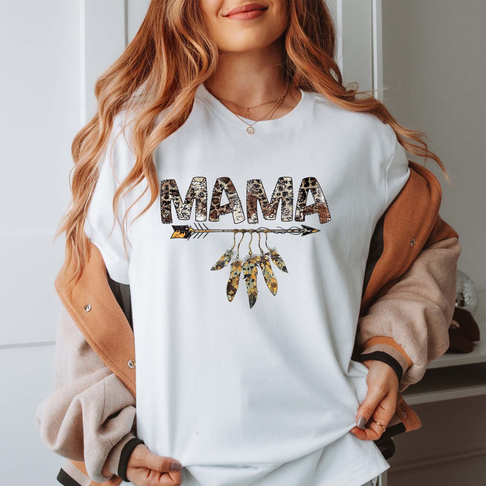 western mama t shirt with cowhide print for country moms best mom life tee ideal for mothers day and new mom gifts wgnli