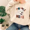 White Poodle Mama Shirt Funny Dog Mom Tee Cute Poodle Gifts for Poodle Lovers and Dog Moms