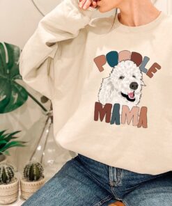 white poodle mama shirt funny dog mom tee cute poodle gifts for poodle lovers and dog moms ijw7u