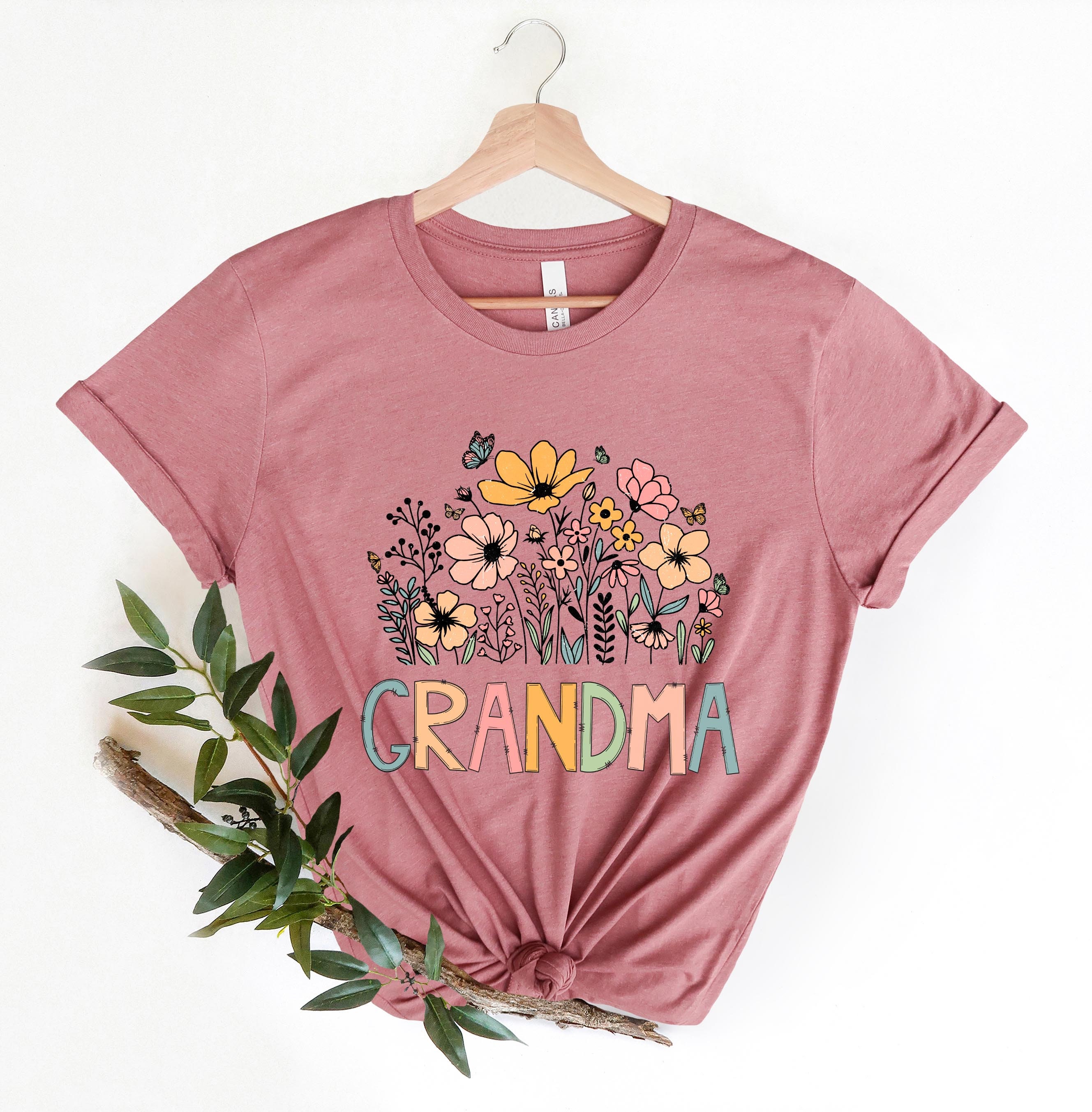 wildflower grandma sweatshirt floral design comfortable gift for grandmothers perfect for mothers day or everyday wear mgm8k scaled