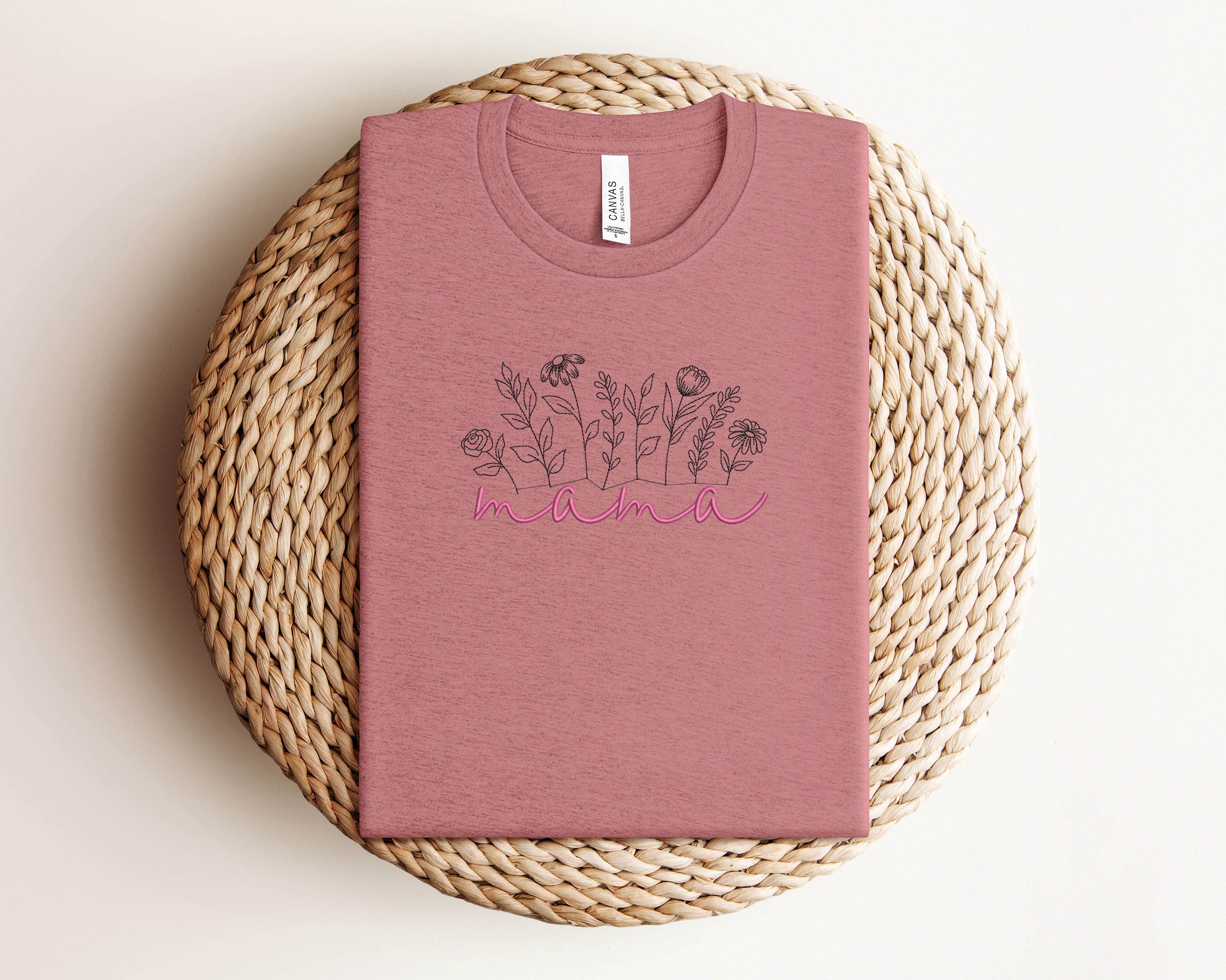 wildflower mama embroidery shirt for mothers day unique mom life sweatshirt personalized mother gift id9gl scaled