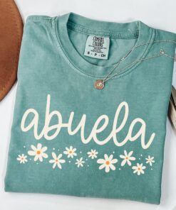 wildflowers abuela shirt for grandmothers pregnancy announcement unique t shirt gift for new mexican grandma yfrz4