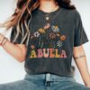 wildflowers abuela shirt for new grandmas funny pregnancy reveal tee comfort colors t shirt c3wam