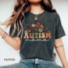 wildflowers autism mama shirt for neurodiversity awareness cute autism t shirt inclusion shirt for moms mjnos