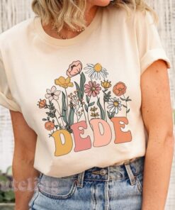 wildflowers family shirt for new grandmother pregnancy announcement baby reveal gift big sister shirt dj3ae