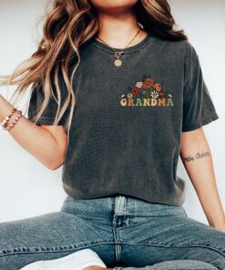 wildflowers grandma shirt cute grandma t shirt for mothers day christmas gift nana mimi grammy tee azmkl