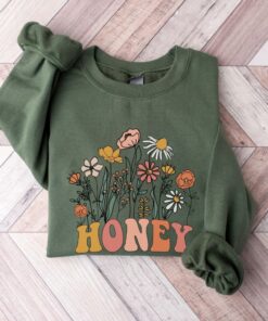 wildflowers grandma sweatshirt for new grandmother est 2023 pregnancy announcement nana baby reveal gift aiyro