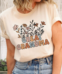 wildflowers great grandma shirt funny gigi nana mimi shirt mothers day gift unique great grandma t shirt pdspp