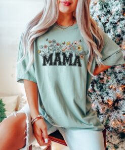 wildflowers mama shirt for women floral t shirt flower mom shirt ideal for mothers day personalized gifts 4ta0q