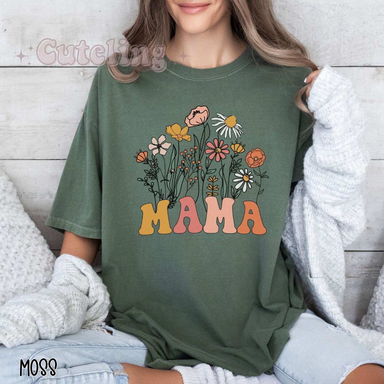 wildflowers mama shirt retro mom t shirt floral shirt for women mothers day gift cute mom life tee f374d